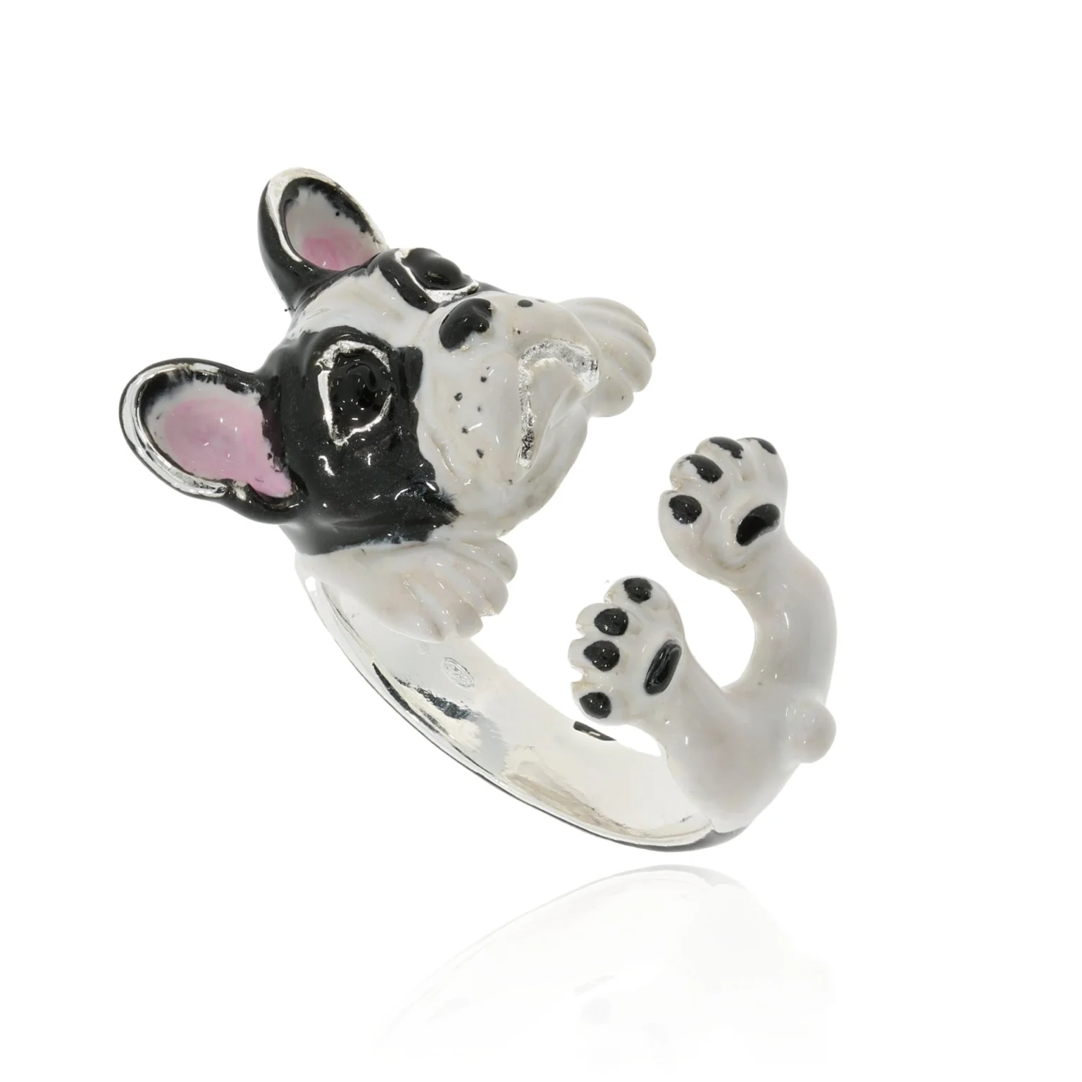 Silver ring French Bulldog