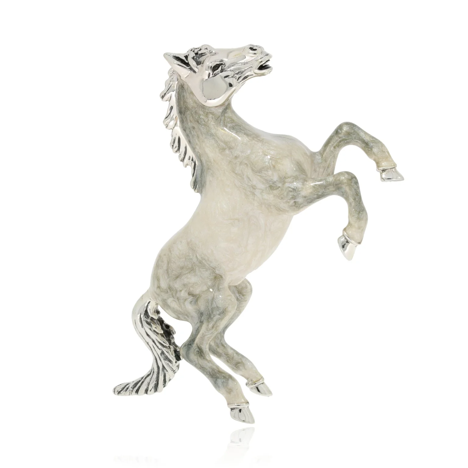 Silver animal Lipizzaner
