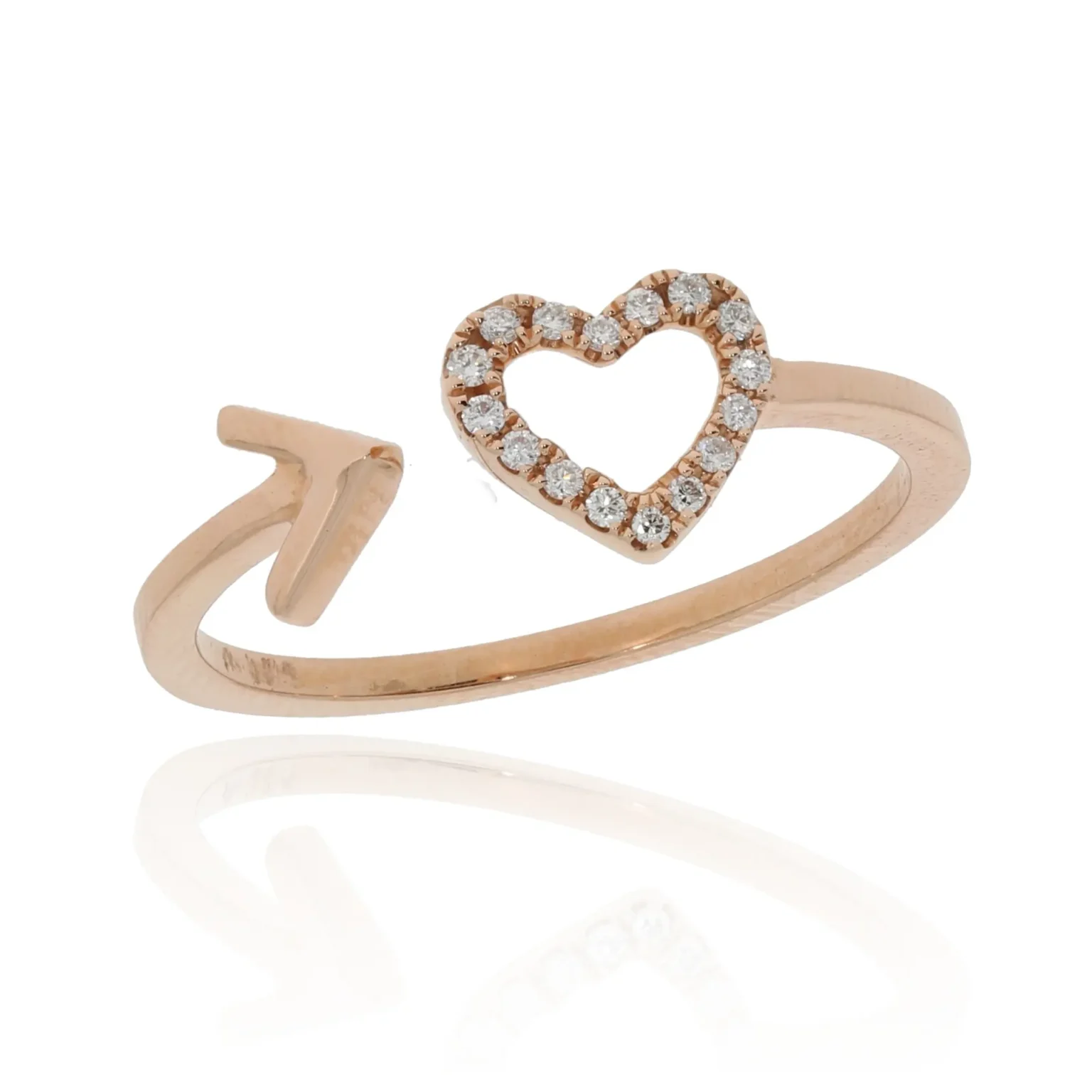 Ring Heart and Arrow