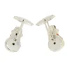 Cuff links snowman