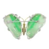 Jade butterly brooch