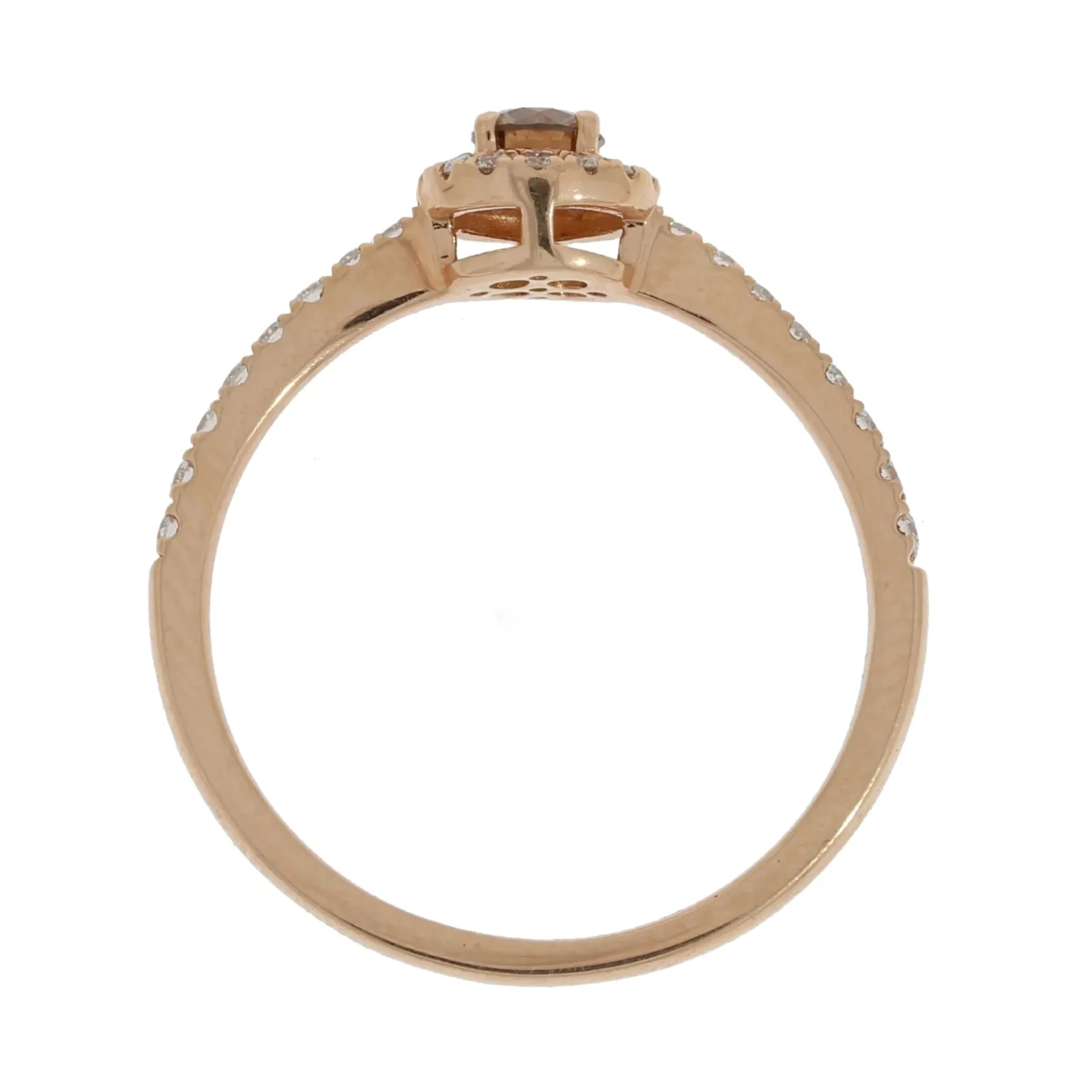 Brown diamond engagment ring - Image 2
