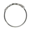 Love ring in 750f white gold