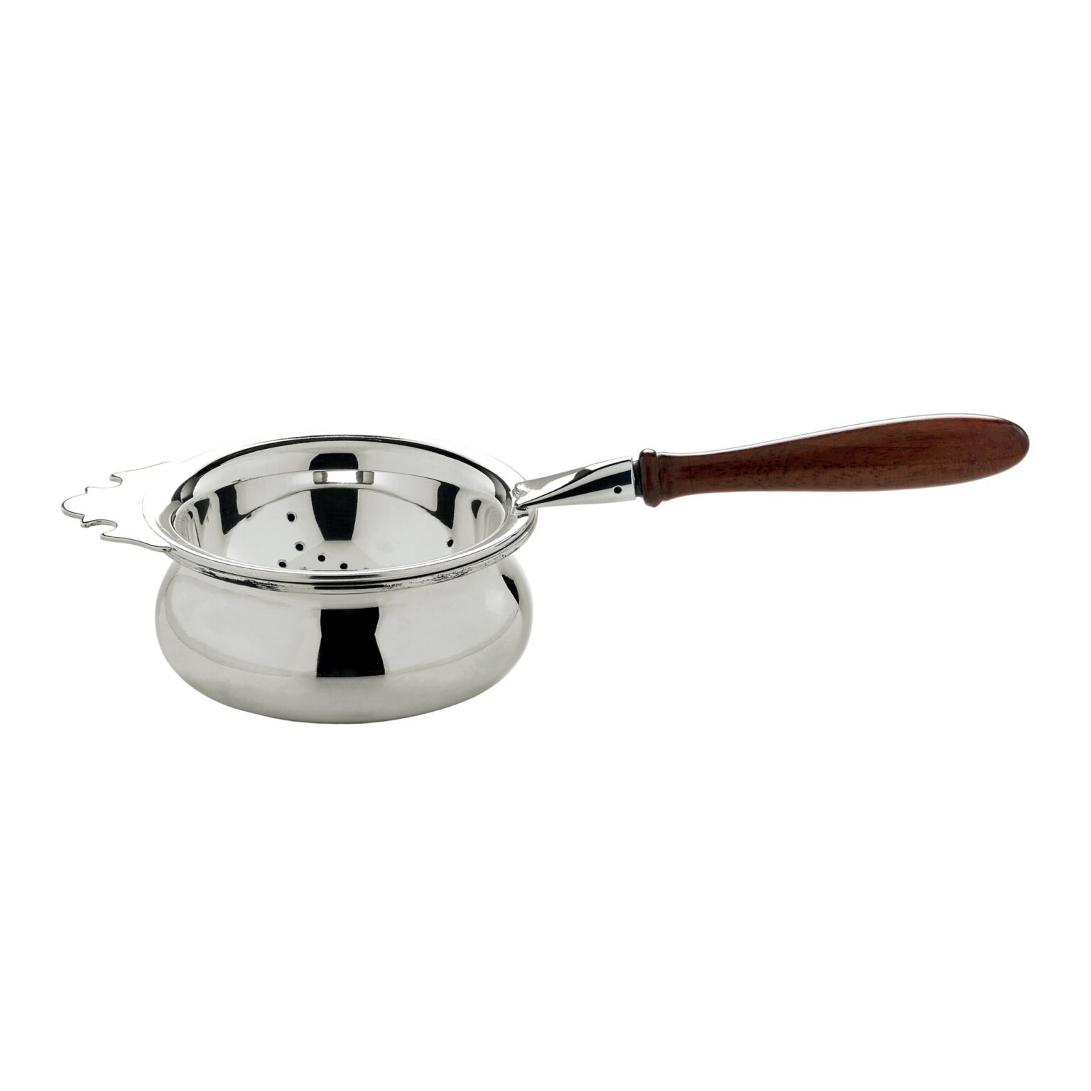 Silver tea strainer