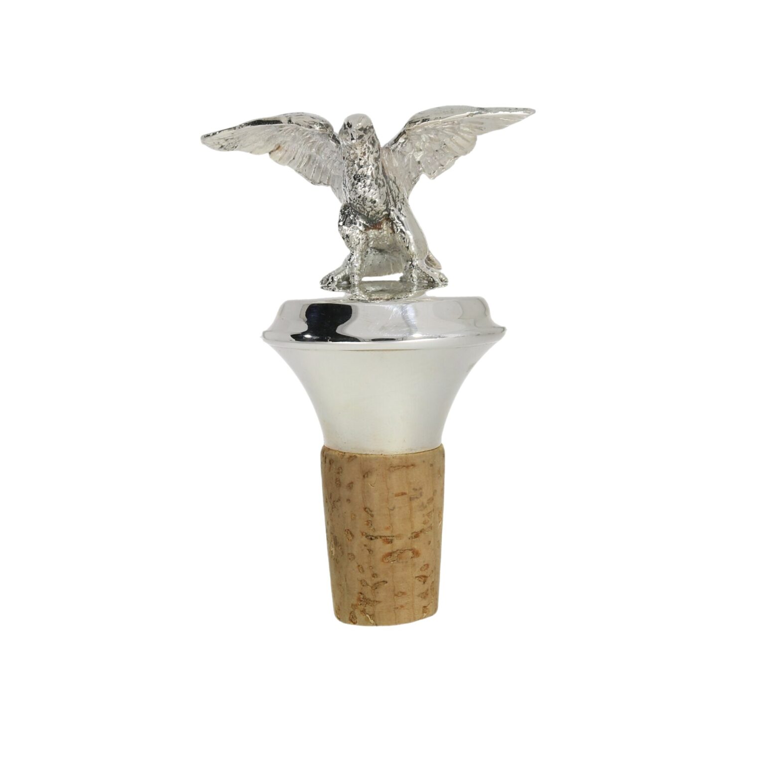Sterling silver wine stopper eagle