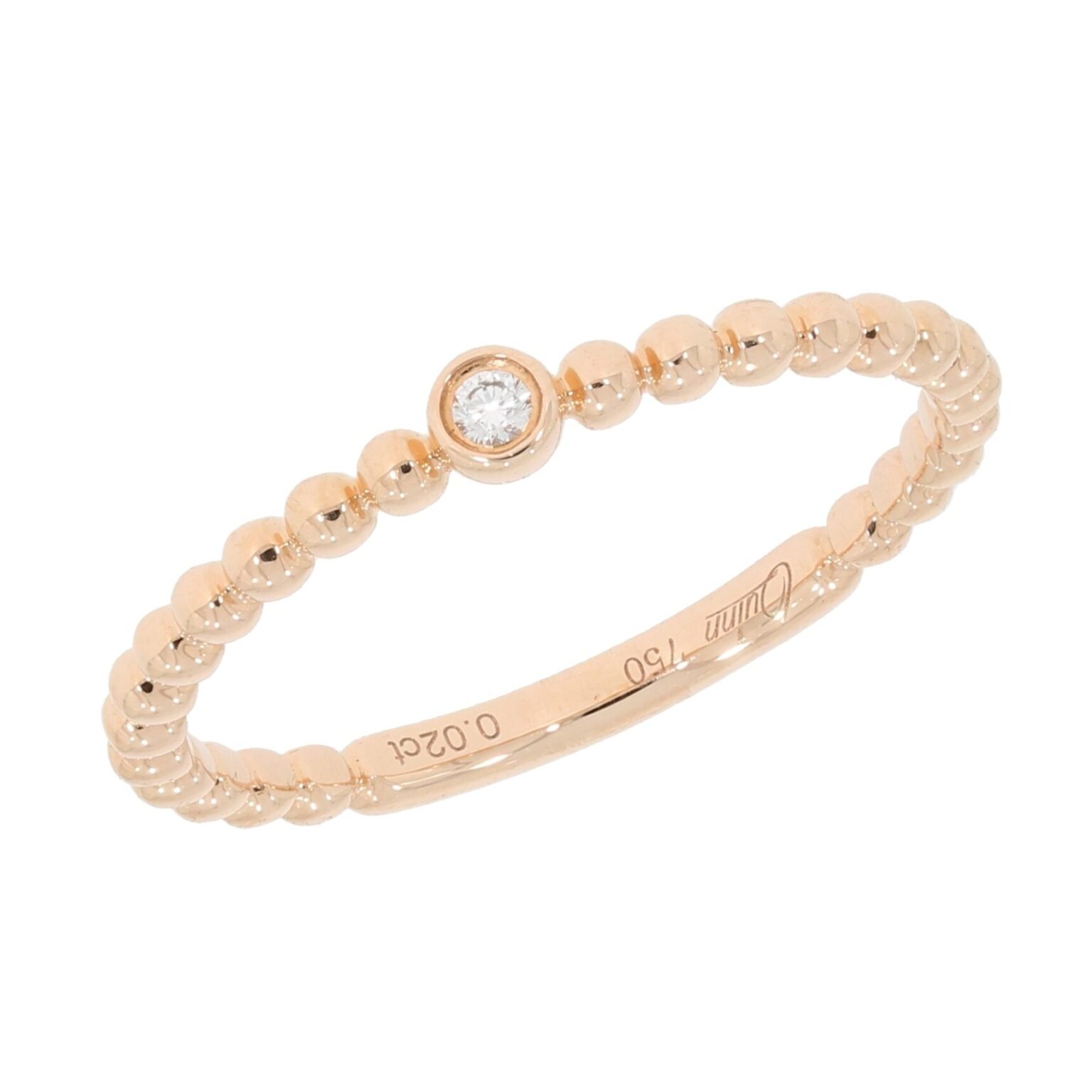 Kugelring mit Diamant