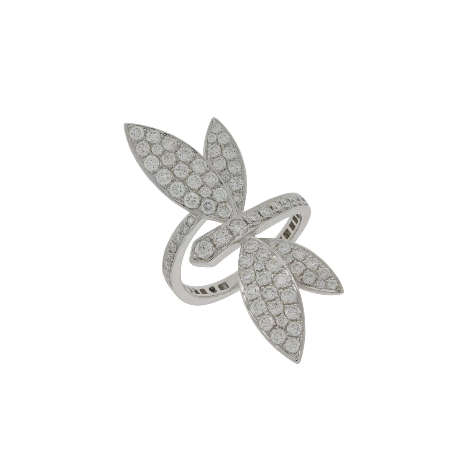 Diamant Libellen Ring