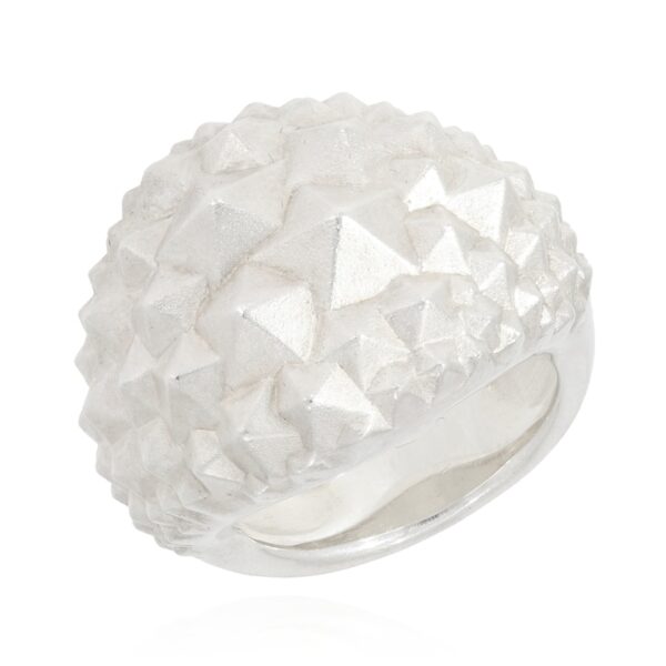 Silberring Spike