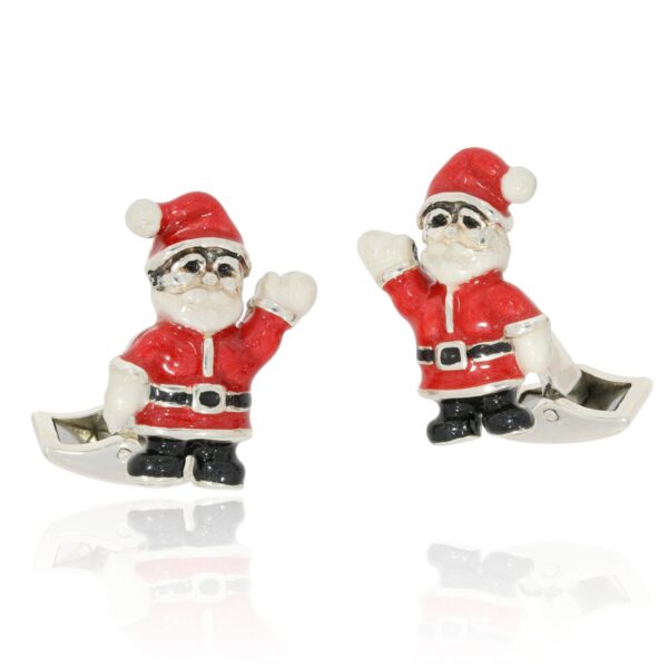 Manschettenköpfe Weihnachtsmann