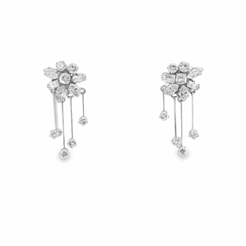 Vintage Diamant Ohrstecker